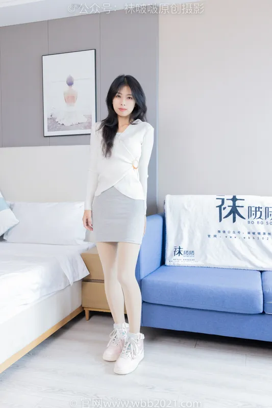 [BoBoSocks袜啵啵] NO.462 奶油-板鞋、厚肉丝、黑丝（花絮版） - BoBoSocks袜啵啵